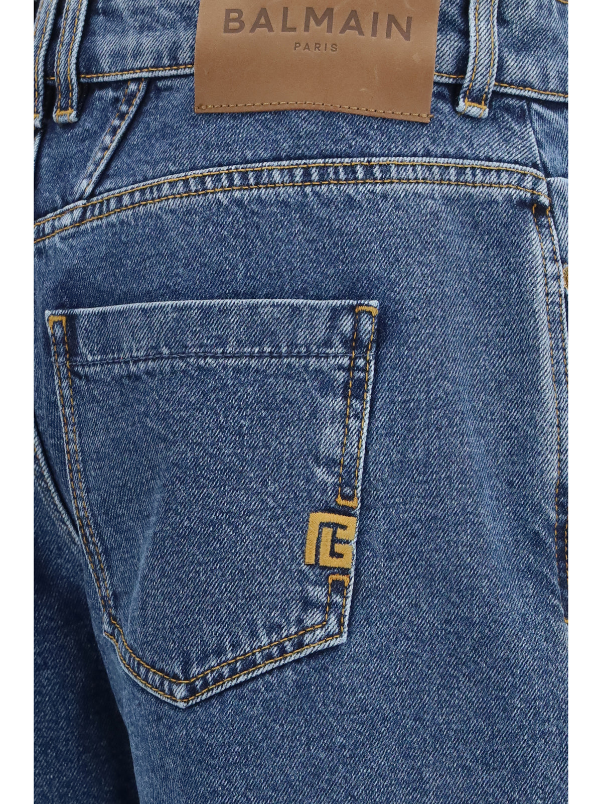 Balmain Women Straight Wide-Leg Jeans BALMAIN