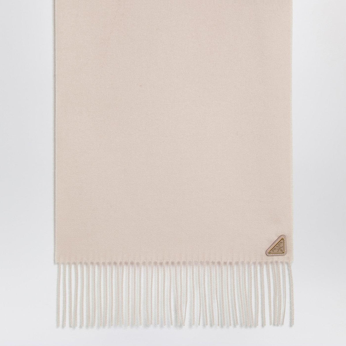 Prada Powder Pink Silk And Cashmere Scarf Women Women PRADA