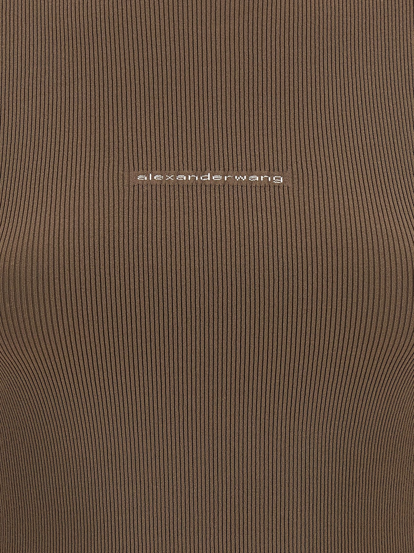 Alexander Wang Women Logo Ribbed Sweater ALEXANDER WANG