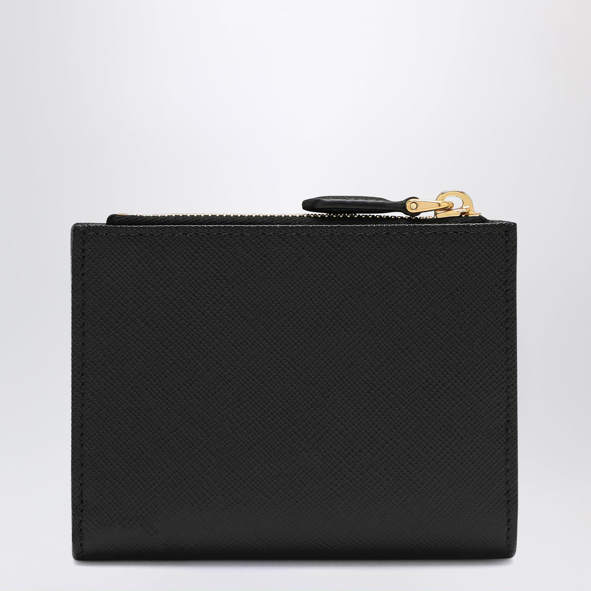 Prada Black Saffiano Leather Wallet Women PRADA