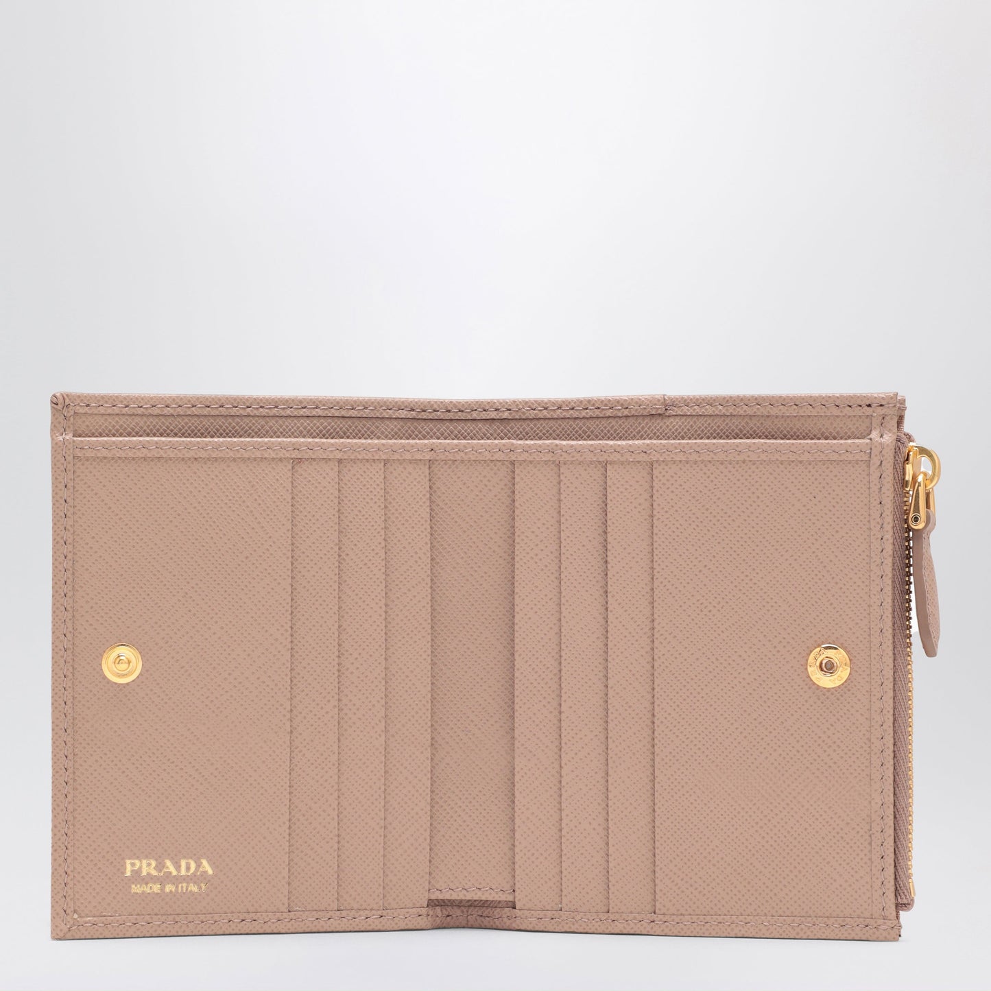 Prada Powder Pink Saffiano Leather Wallet Women PRADA