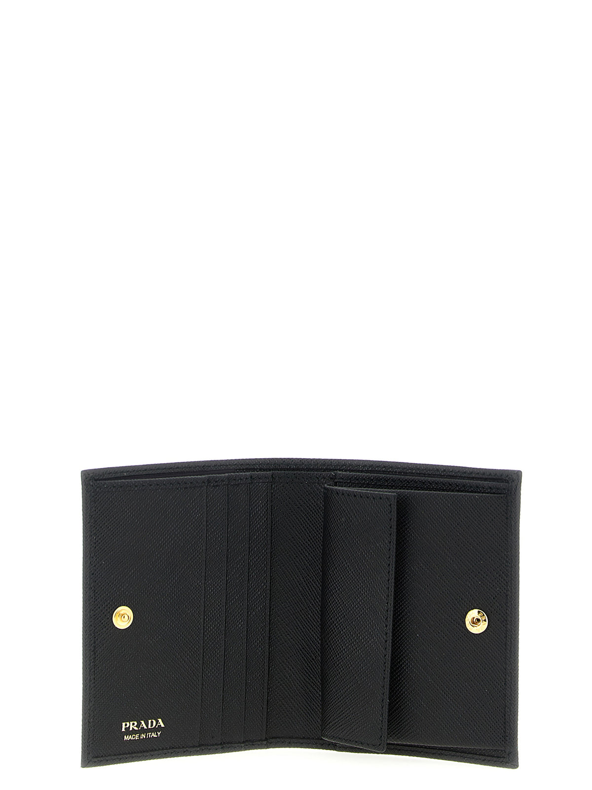 Prada Women Logo Leather Wallet PRADA