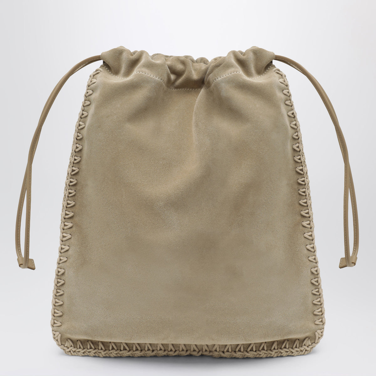 Prada Prada Wish Pouch In Deserto Suede Women PRADA