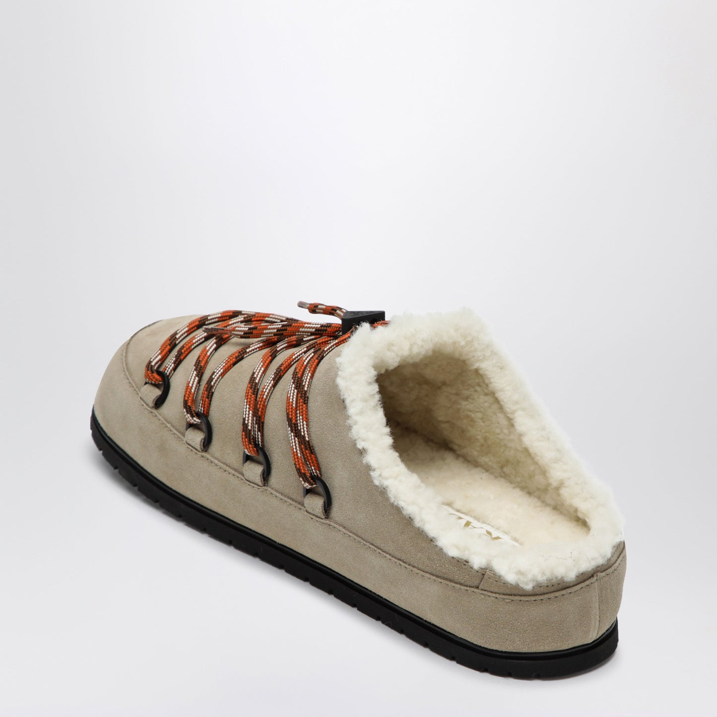 Prada Desert Suede Clogs With Braided Laces Women PRADA