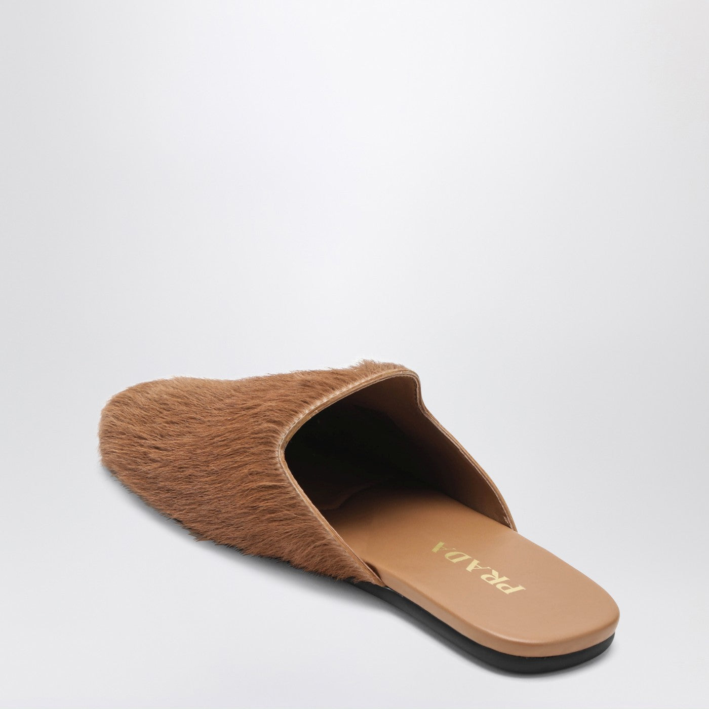 Prada Sandy Hairy-Effect Sabot Women PRADA