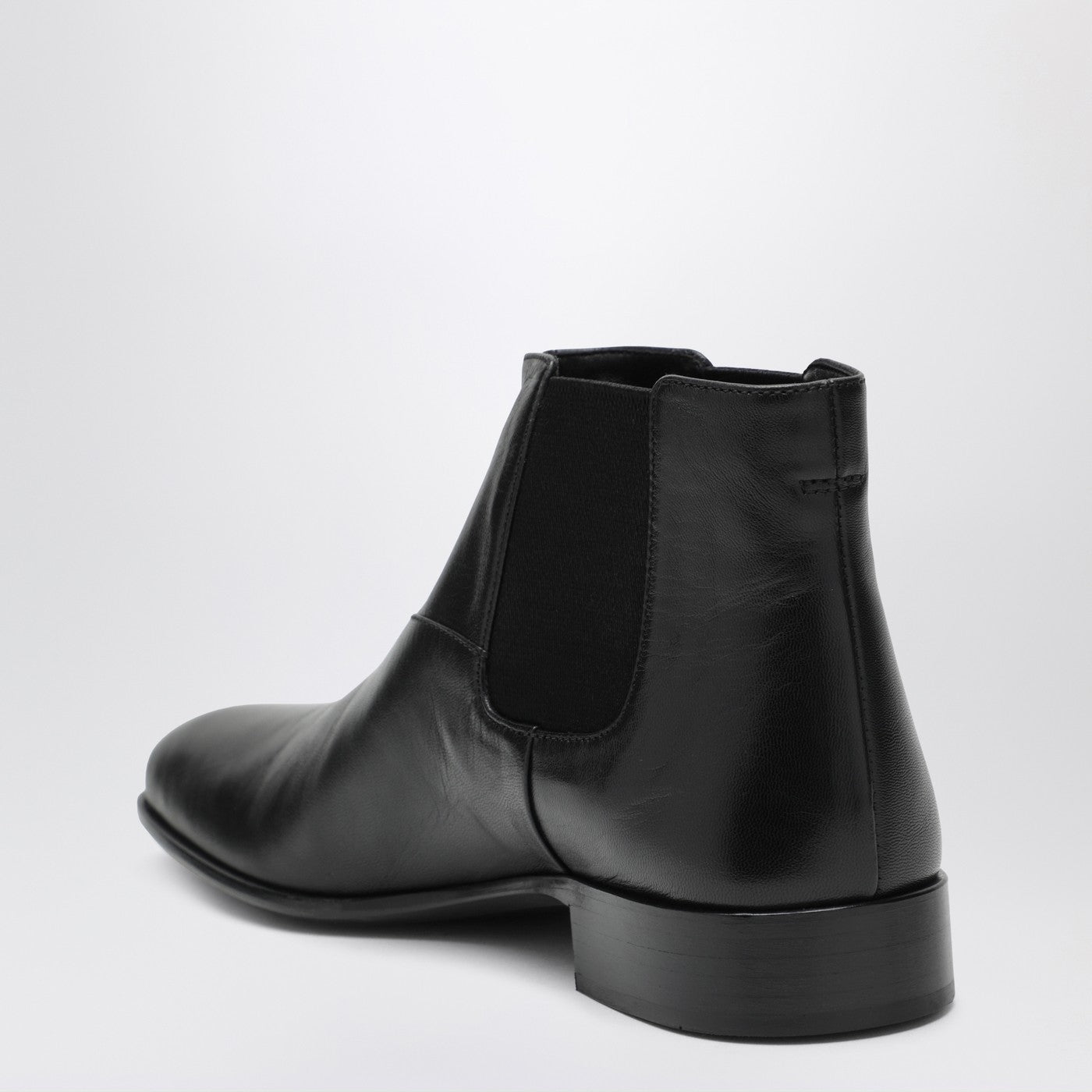 Prada Black Leather Ankle Boots Women PRADA