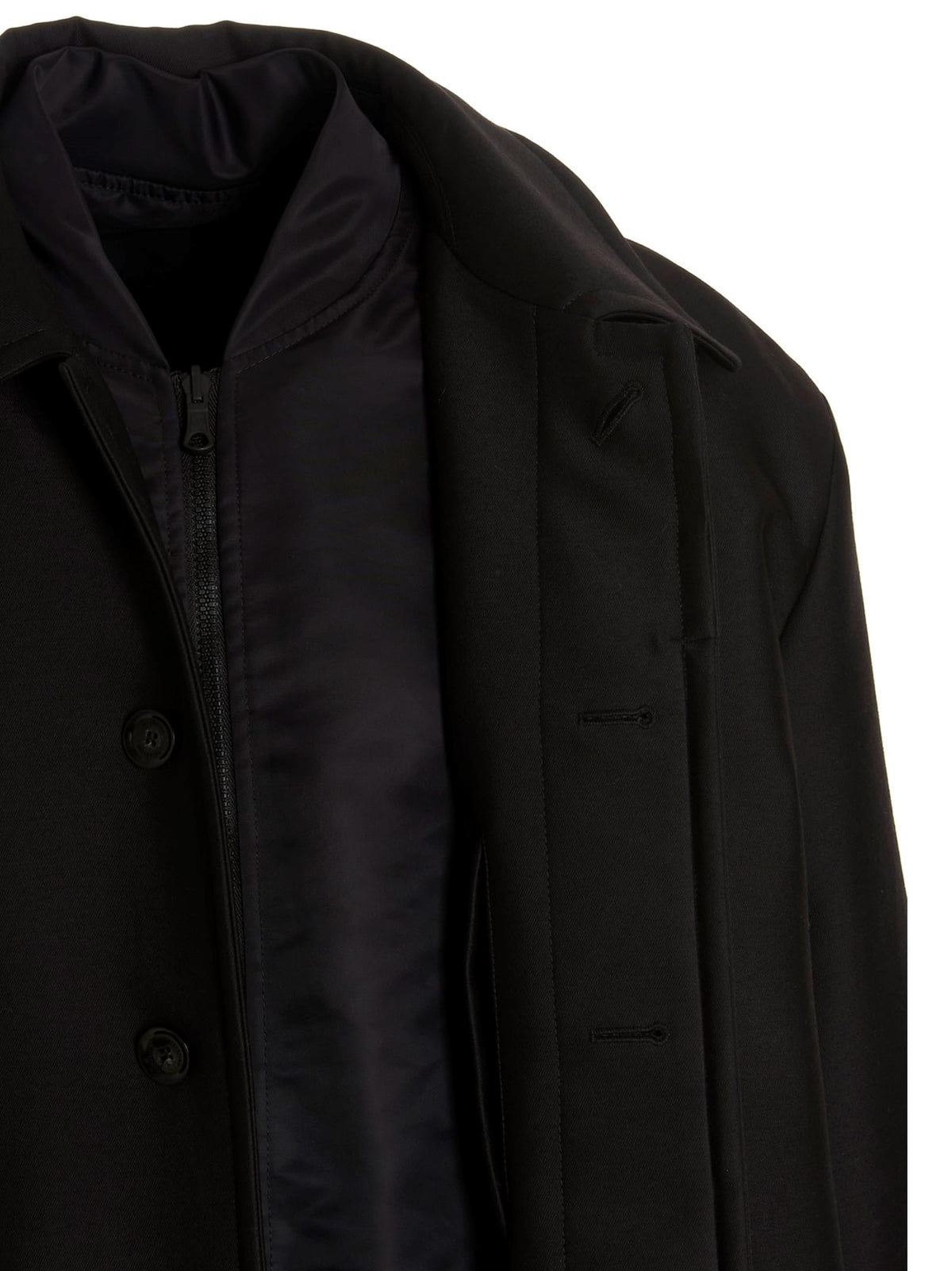 Valentino Garavani Men Valentino Pink Pp Collection Reversible Long Coat VALENTINO GARAVANI