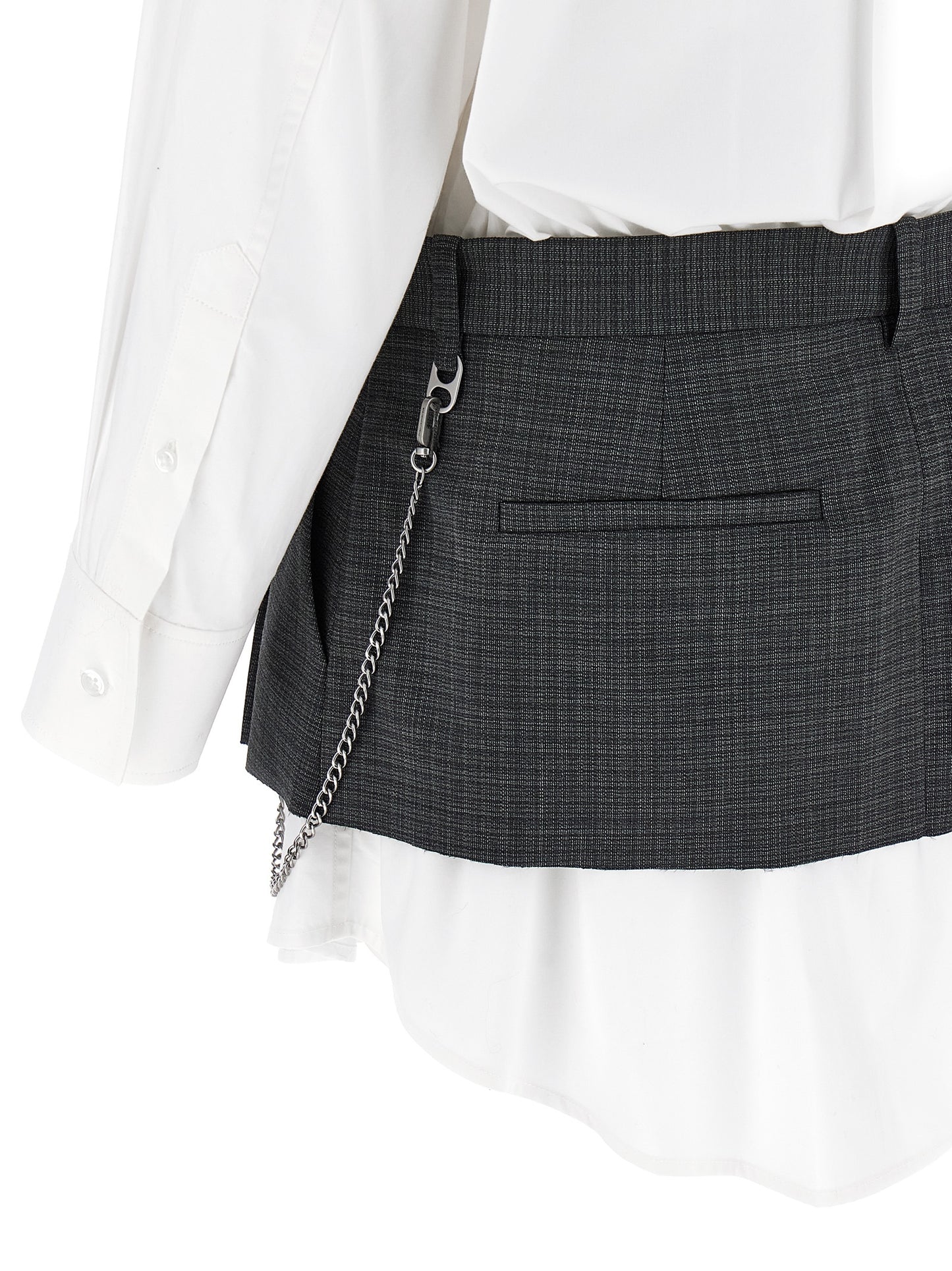 Alexander Wang Women 'Pre-Styled Shirt Dress W Chain' Dress ALEXANDER WANG