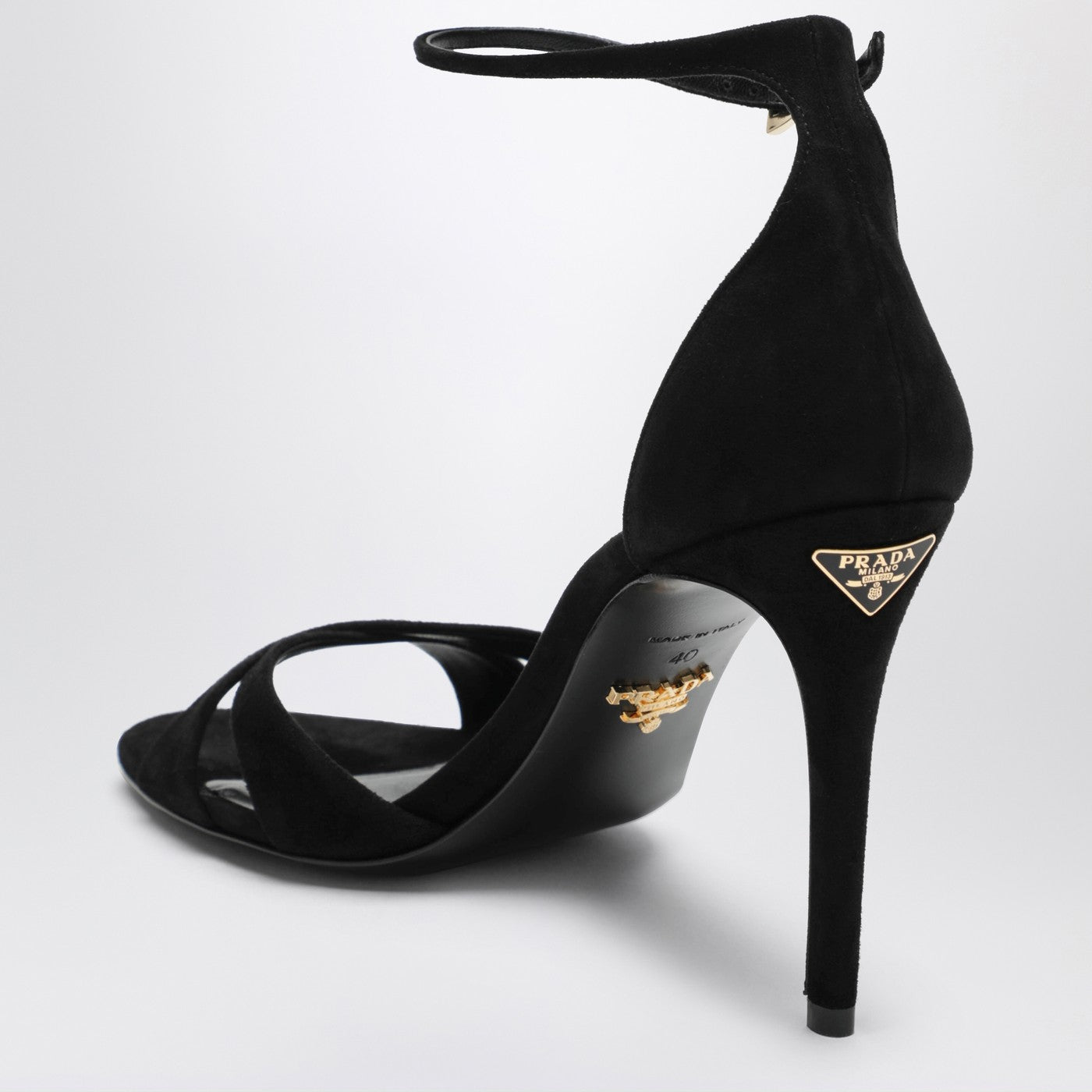 Prada Black Velvet Pumps Women PRADA