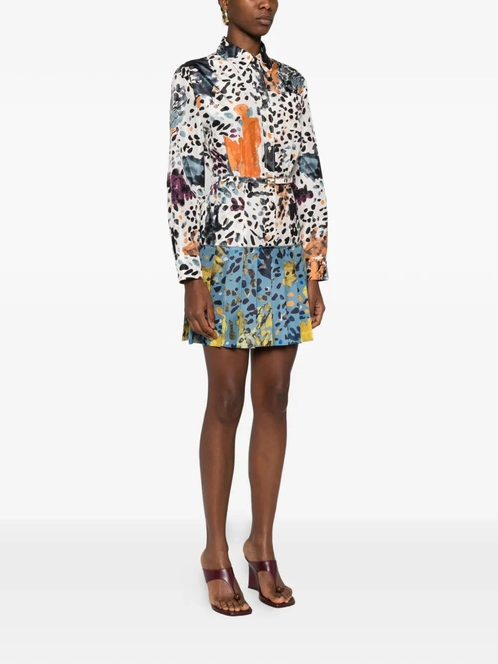 Fendi Women `Falena` Print Dress FENDI