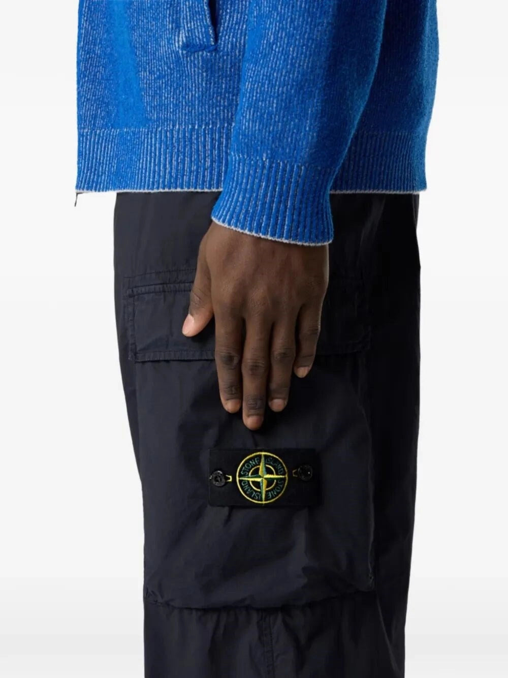 Stone Island Men Stretch Cotton Tela `Paracadute` Pants STONE ISLAND