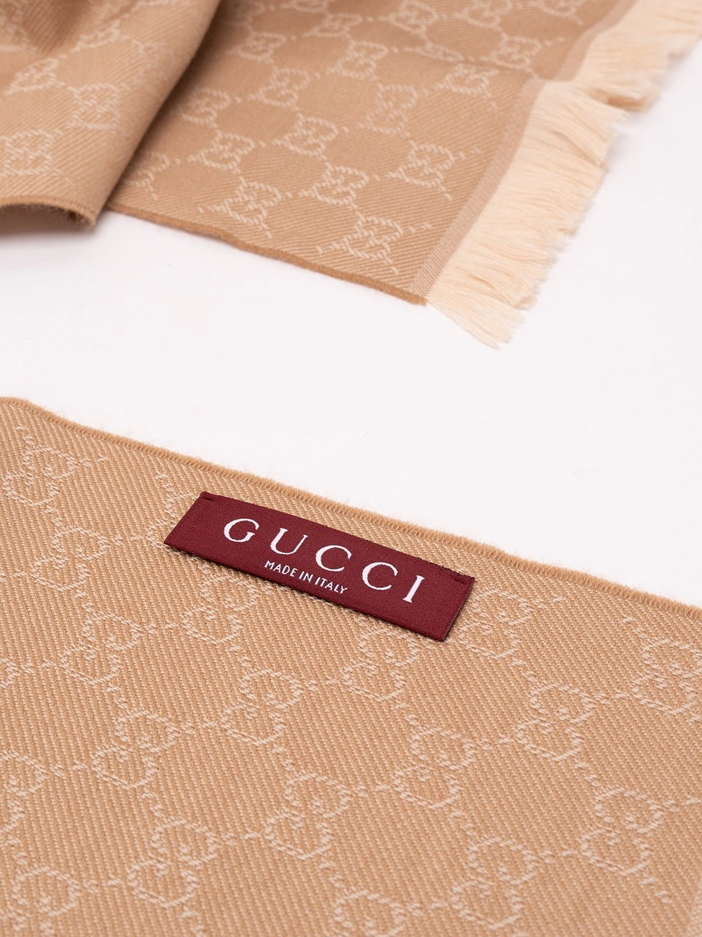 Gucci Women Gg Wool Scarf GUCCI