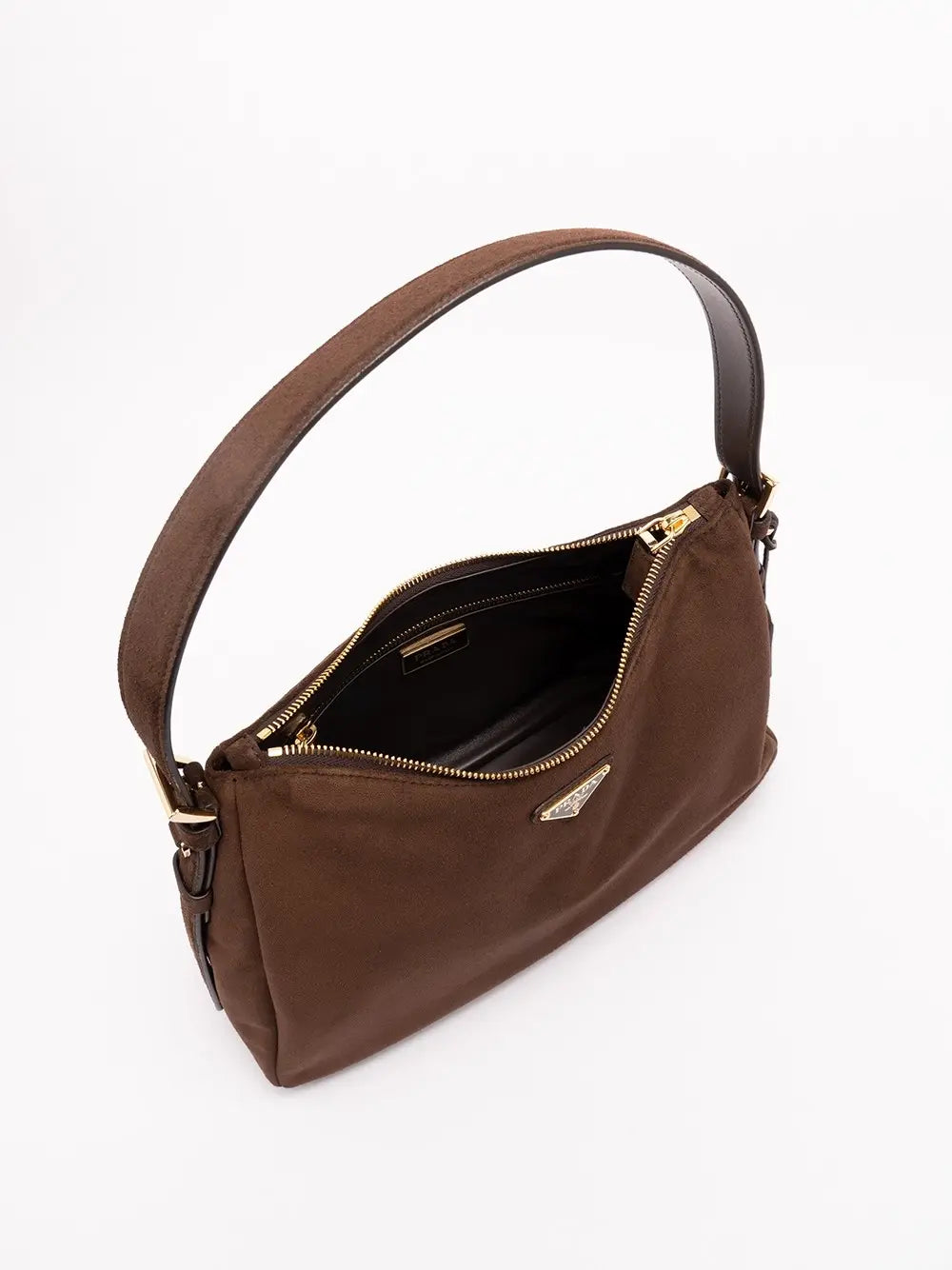 Prada Women Suede Shoulder Bag PRADA