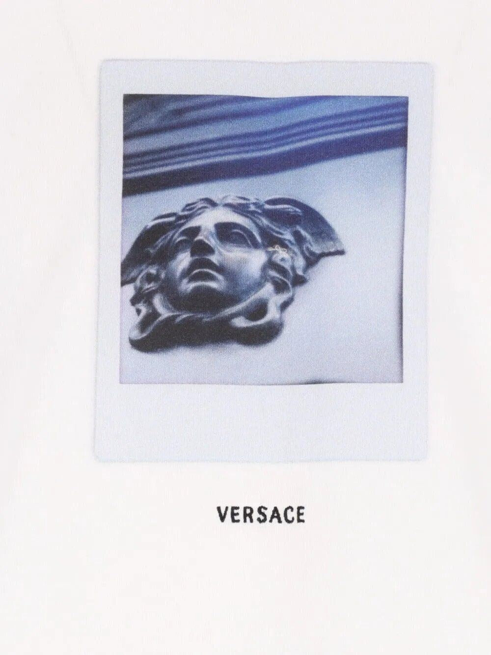 Versace Men Regular-Fit Cotton Jersey T-Shirt With Print VERSACE