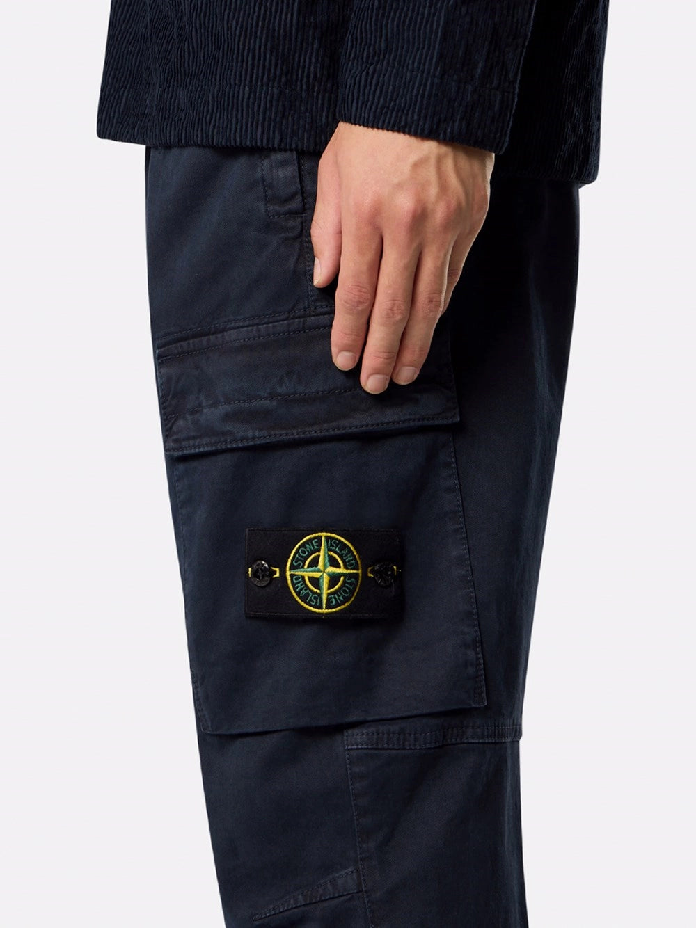 Stone Island Men Garment Dyed `Old` Pants STONE ISLAND