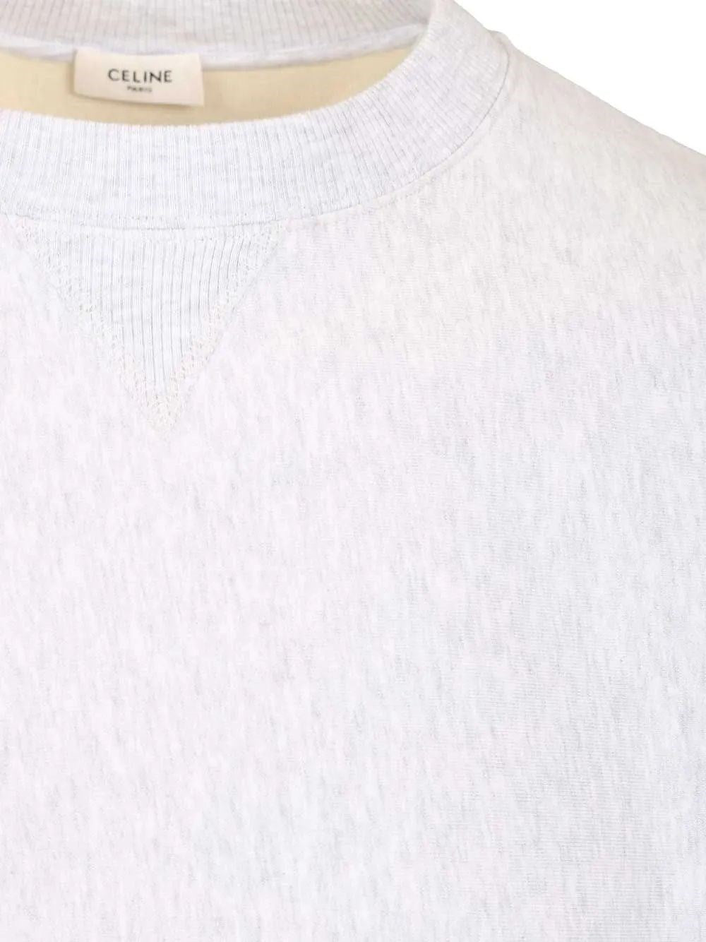 Celine Men Gray Cotton Sweatshirt CELINE