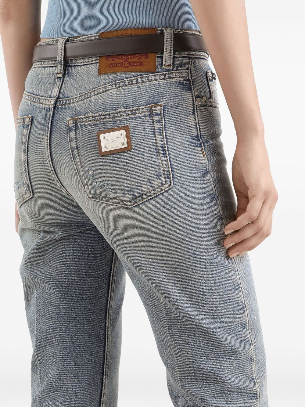 Dolce & Gabbana Women Straight Leg Jean DOLCE & GABBANA