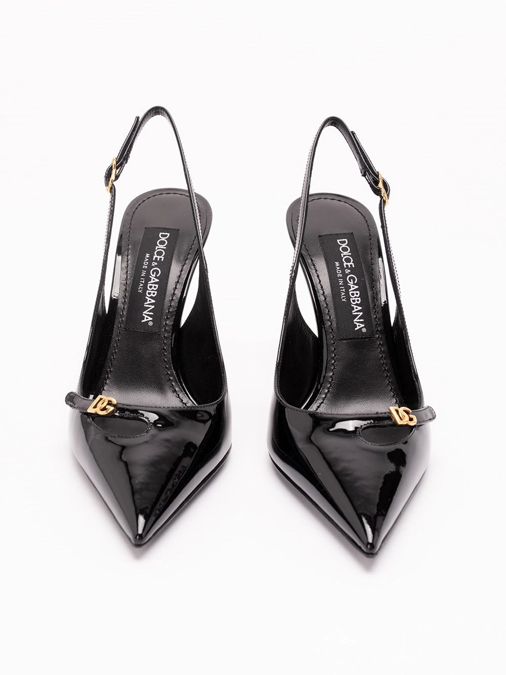 Dolce & Gabbana Women Patent Leather Slingback DOLCE & GABBANA