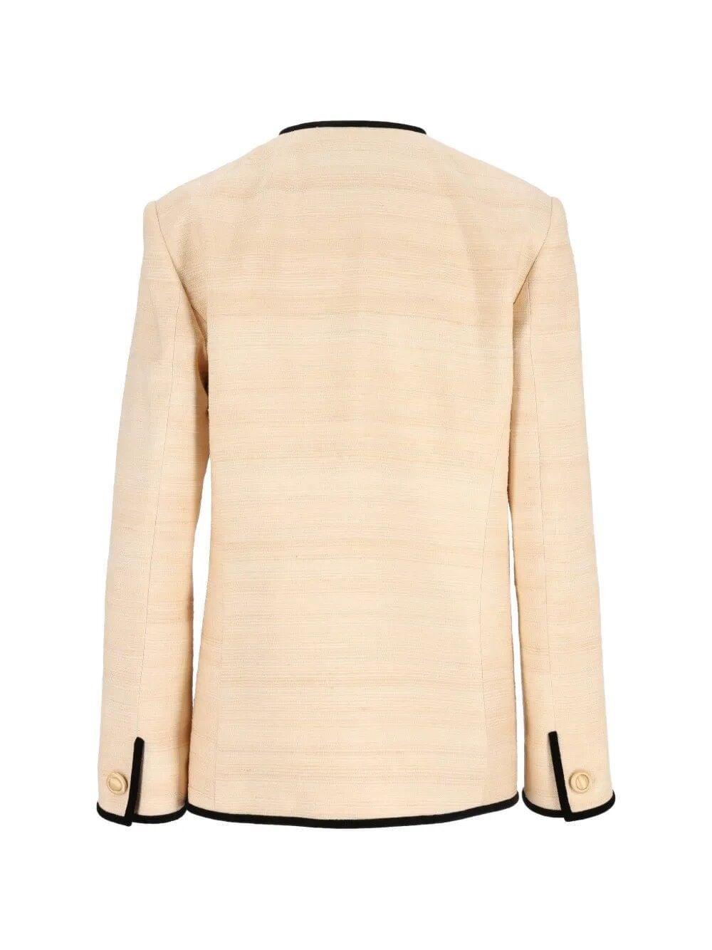 Valentino Garavani Women Silk And Linen Blazer VALENTINO GARAVANI