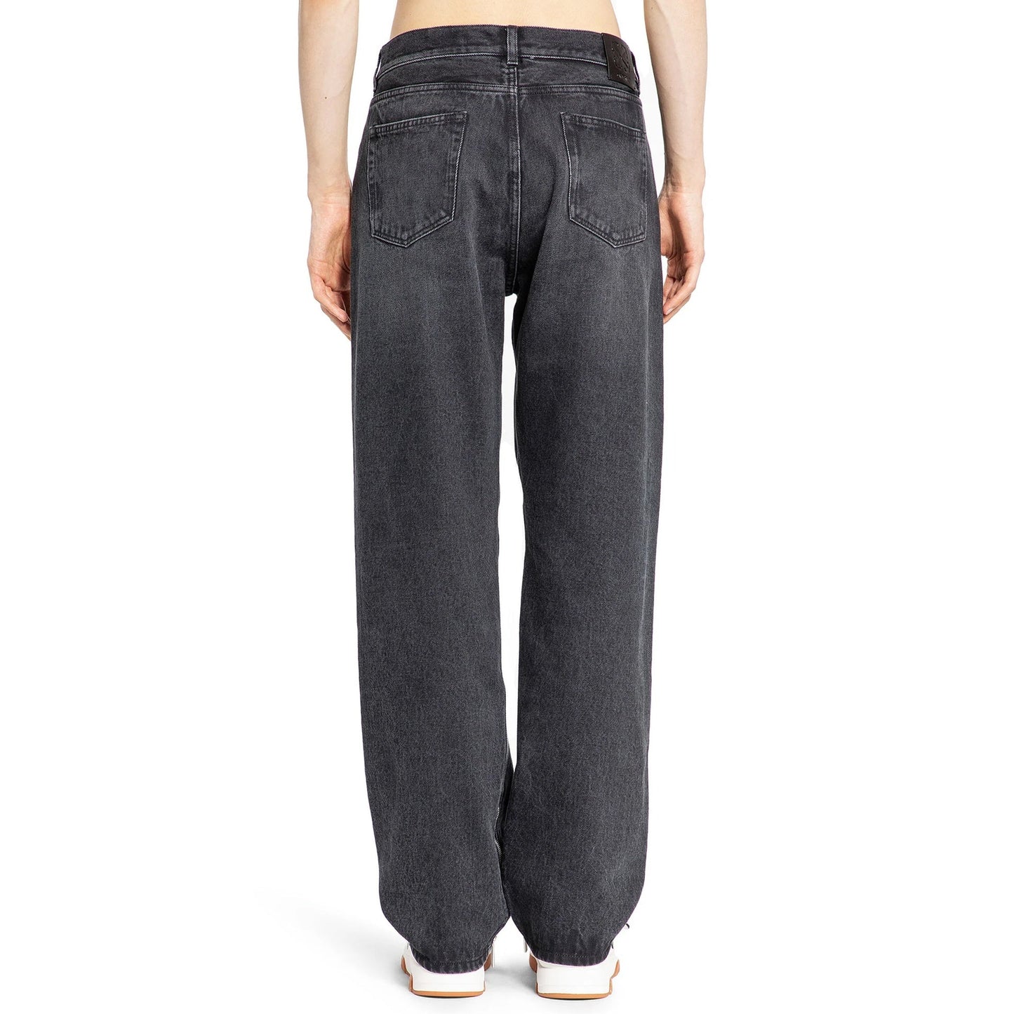 Off-White Washed Denim Jeans Men OFF-WHITE