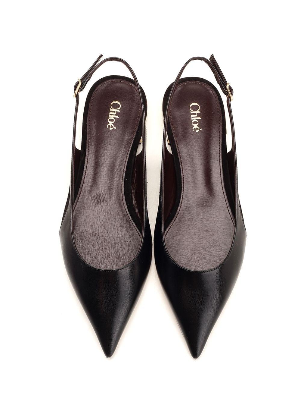 Chloe Women Chloe' Women "Saada" Slingback Pumps CHLOE