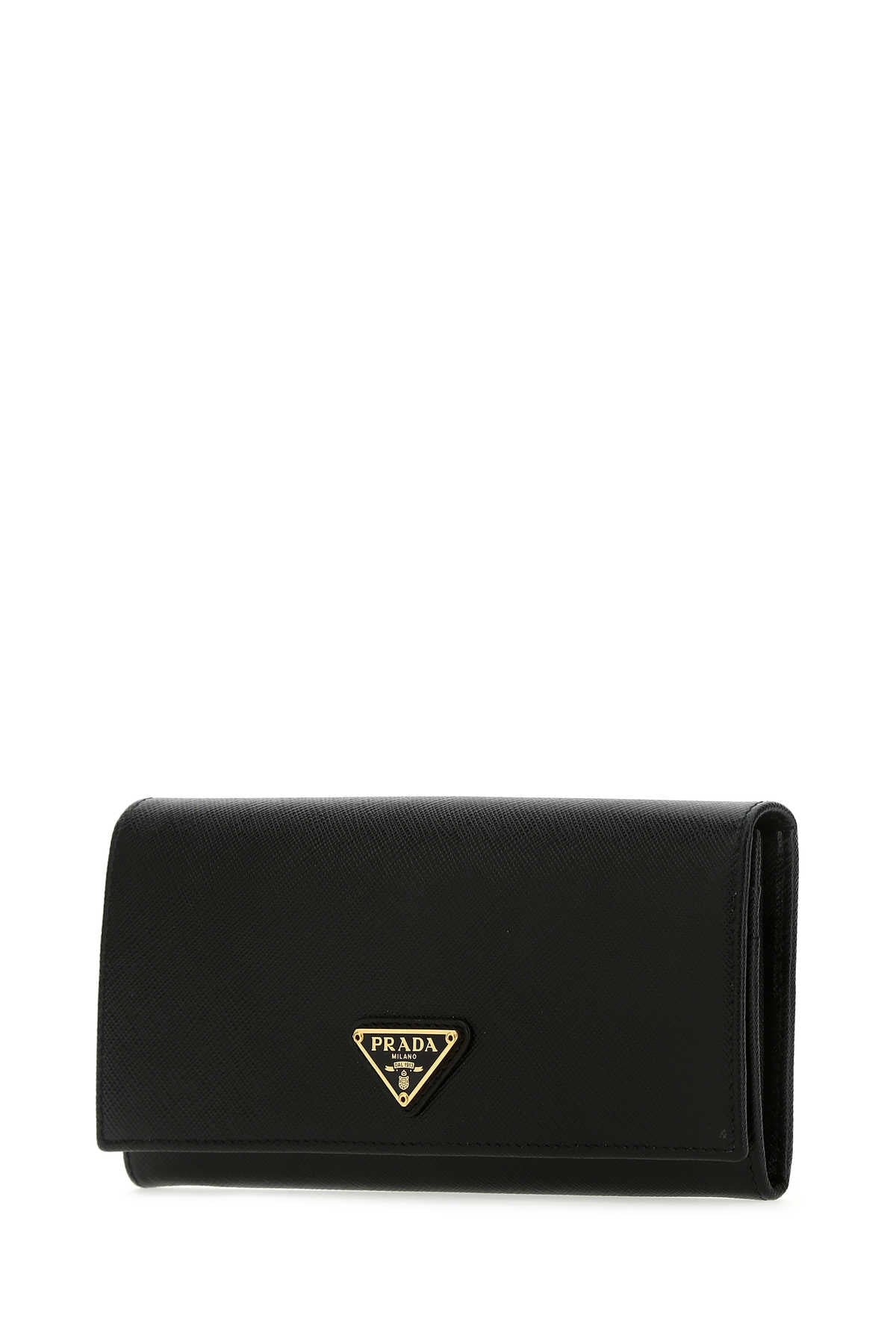 Prada Women Black Leather Wallet PRADA