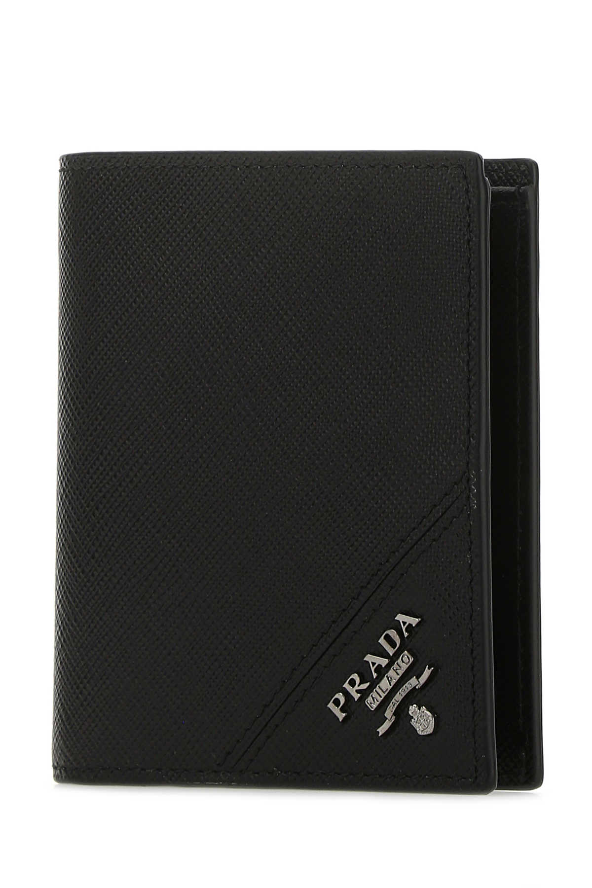 Prada Men Black Leather Wallet PRADA