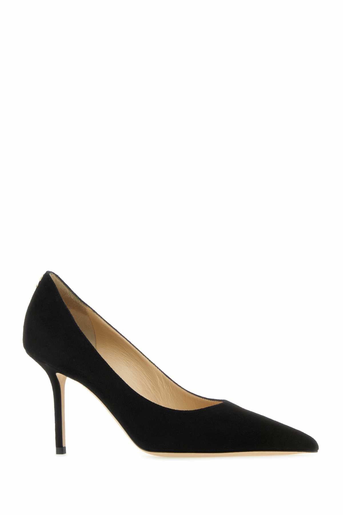 Jimmy Choo Women Black Suede Love 85 Pumps JIMMY CHOO