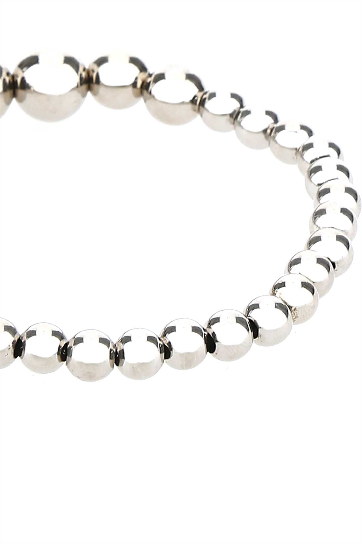 Alexander Mcqueen Men Silver Metal Bracelet