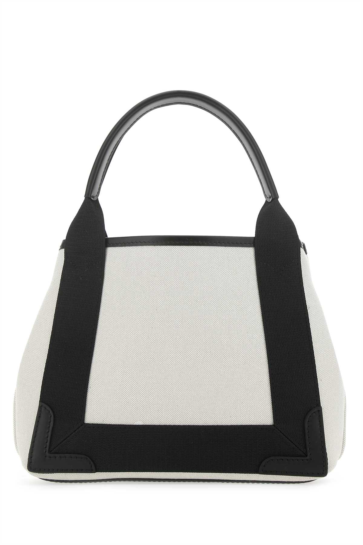 Balenciaga Women Two-Tone Canvas Small Cobas Navy Handbag BALENCIAGA