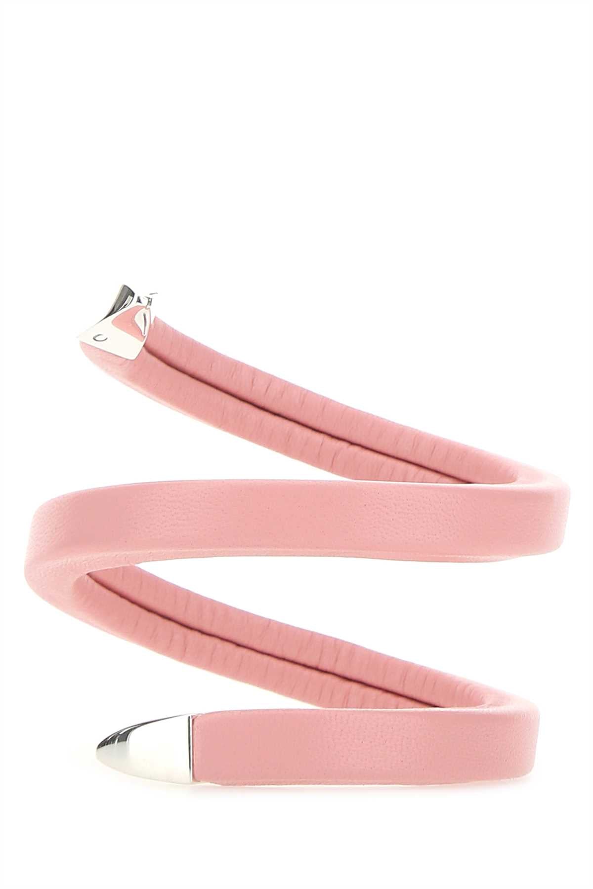 Bottega Veneta Women Pink Nappa Leather Bracelet BOTTEGA VENETA