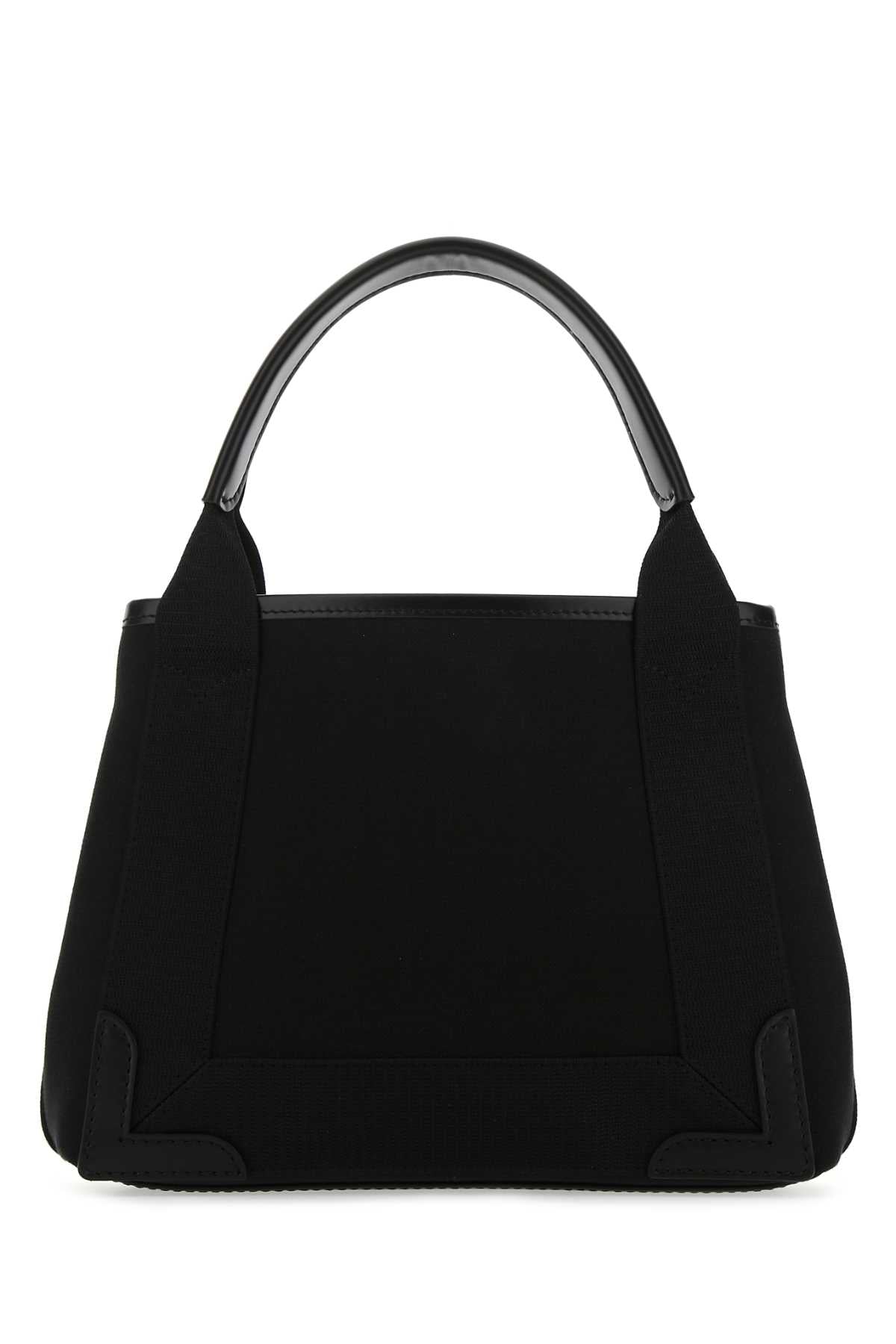 Balenciaga Women Black Canvas Cabas Navy Xs Handbag BALENCIAGA