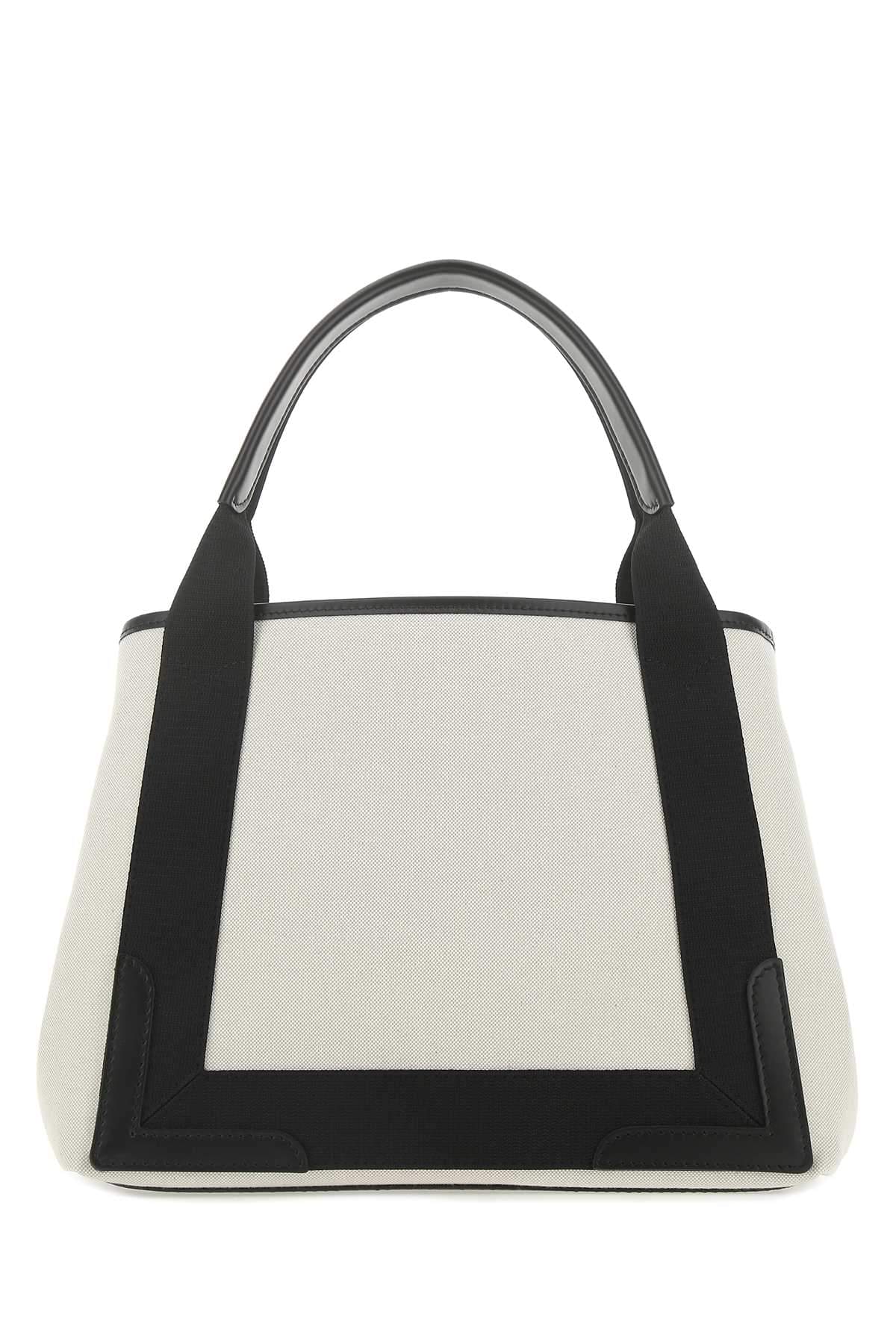 Balenciaga Women Two-Tone Canvas Handbag BALENCIAGA