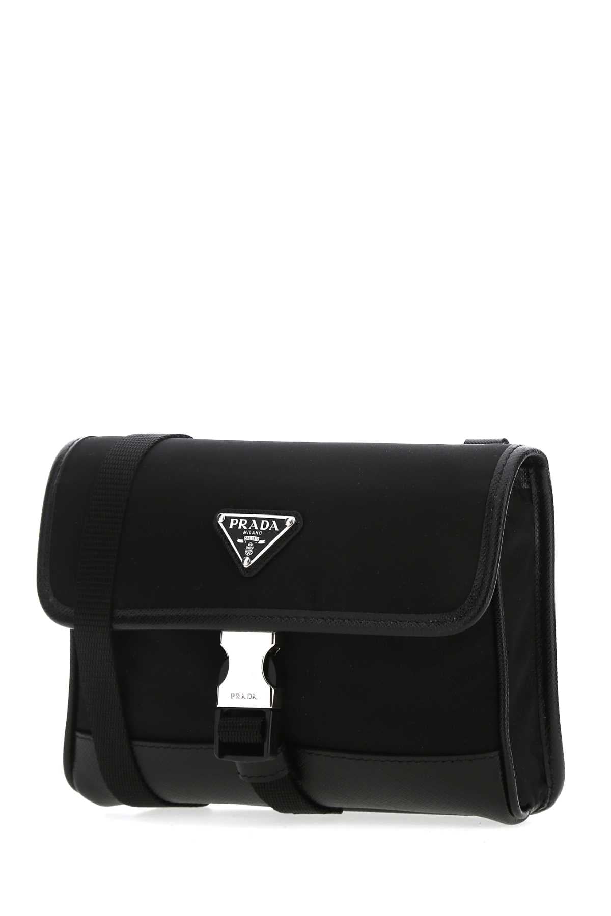 Prada Men Black Re-Nylon Phone Case PRADA