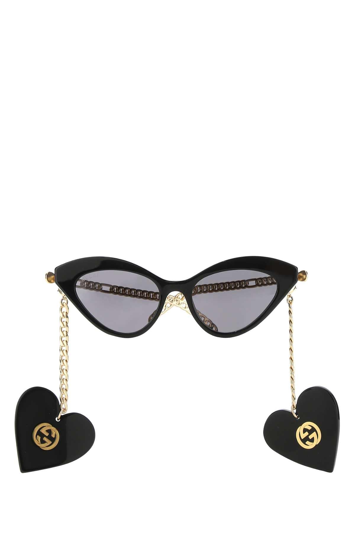 Gucci Women Two-Tone Acetate And Metal Sunglasses GUCCI