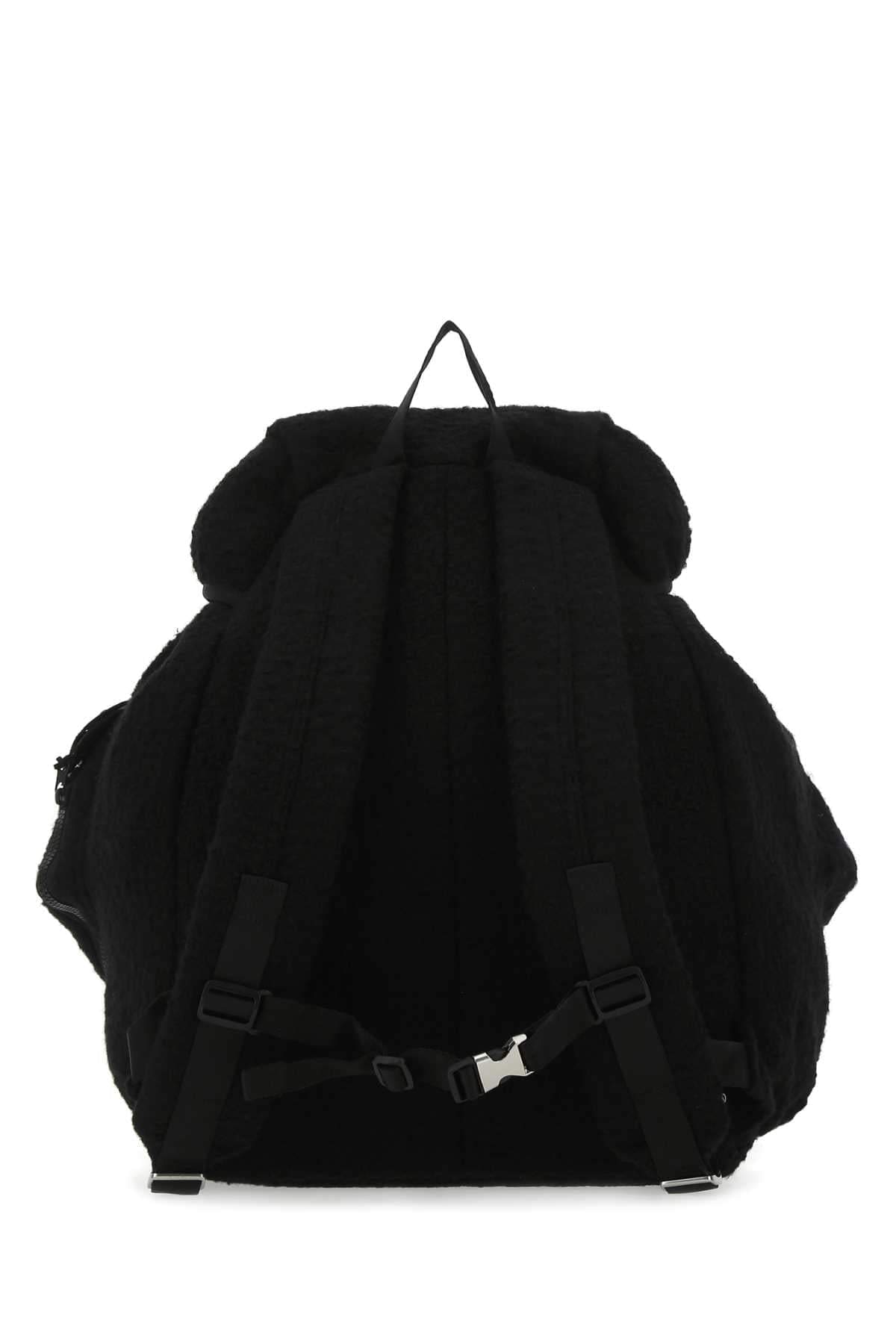 Ader Error Men Black Boucle Backpack ADER ERROR