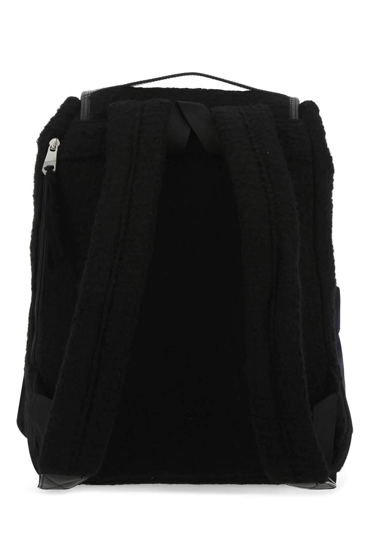 Ader Error Men Black Boucle Backpack ADER ERROR