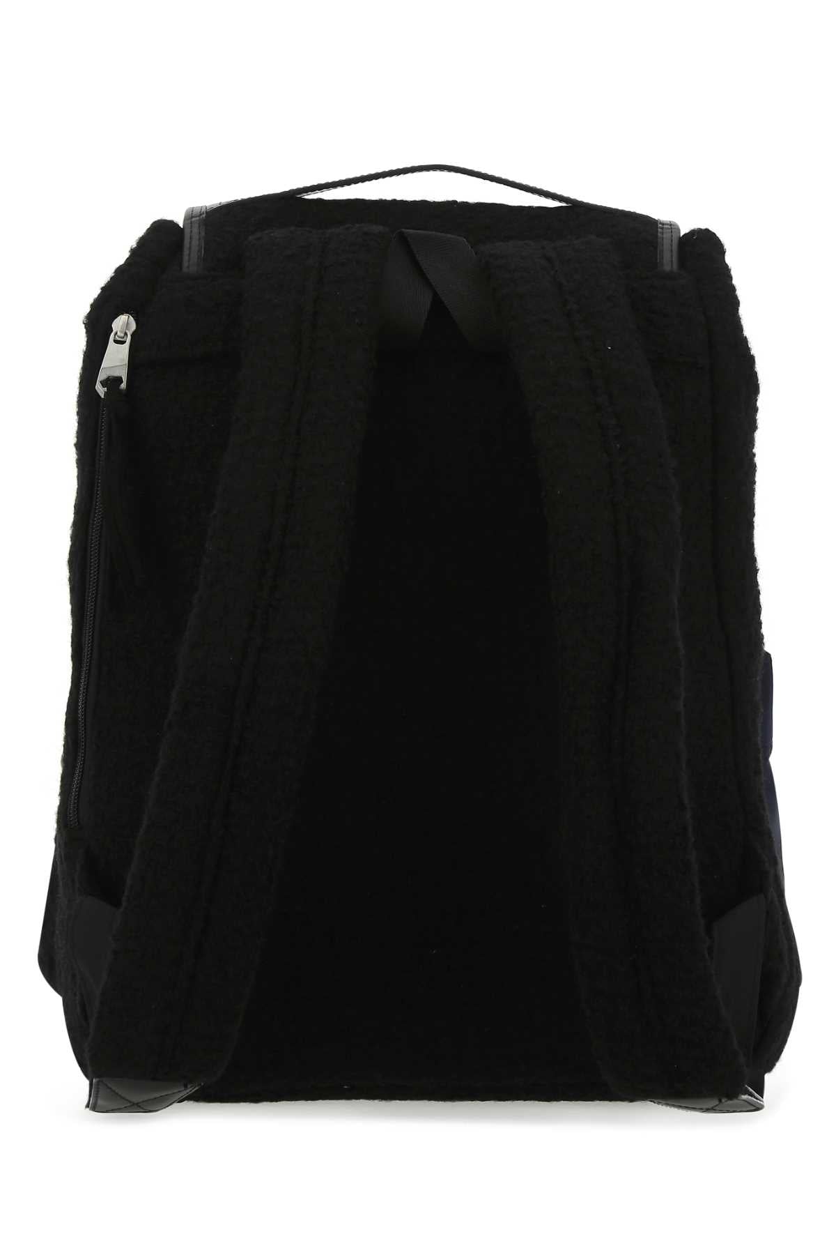 Ader Error Men Black Boucle Backpack ADER ERROR