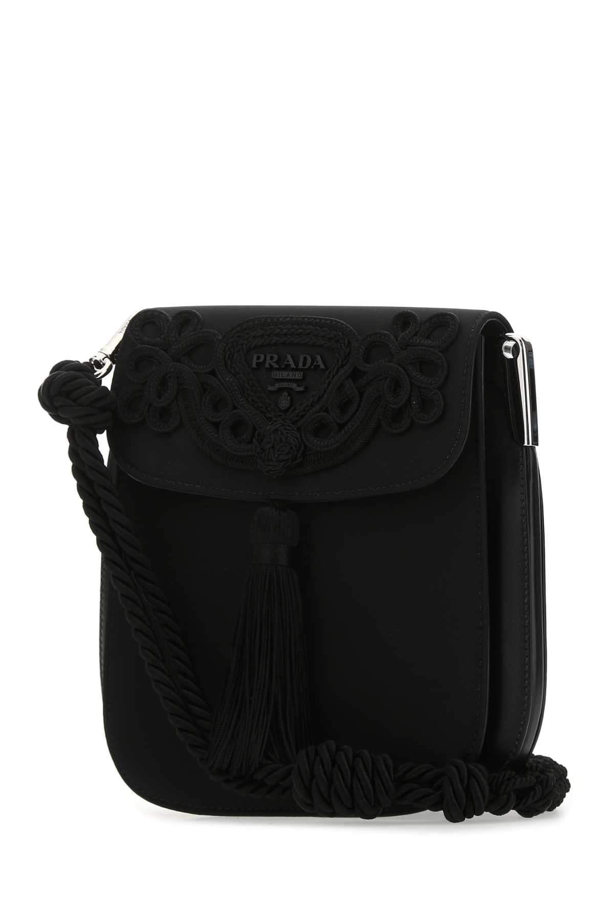 Prada Women Black Nylon Crossbody Bag PRADA