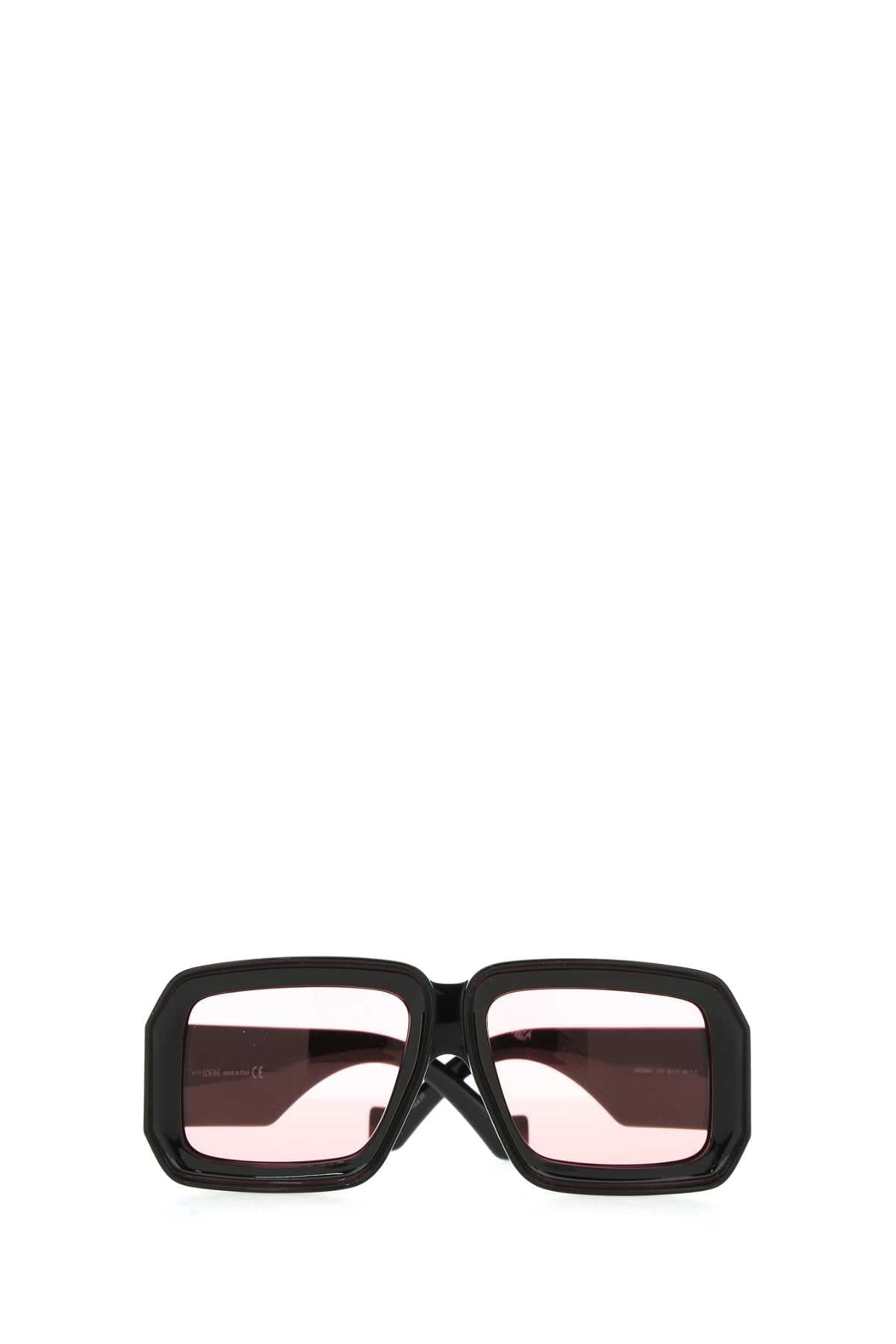 Loewe Unisex Black Acetate Paula S Ibiza Sunglasses LOEWE