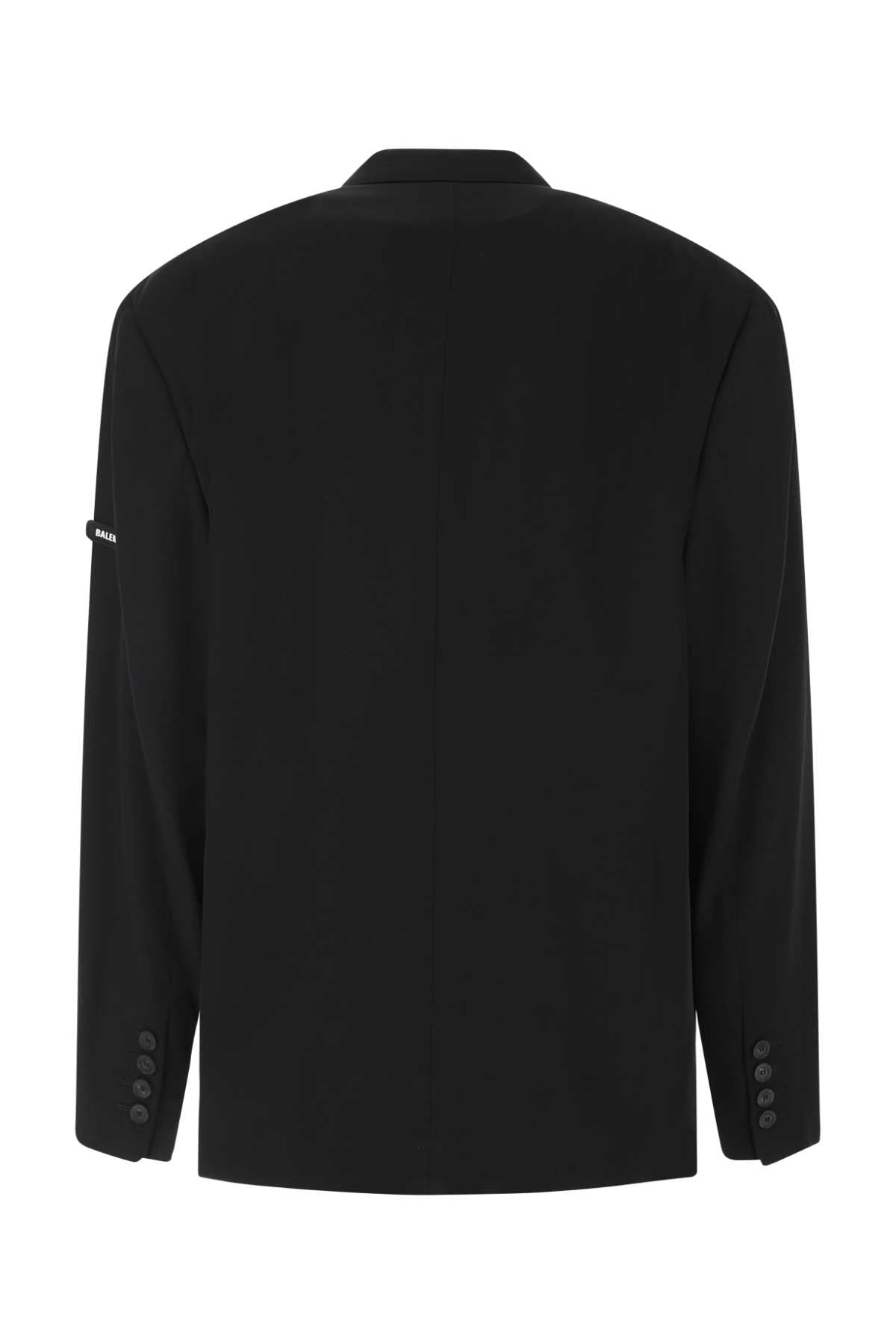 Balenciaga Women Black Viscose Blazer BALENCIAGA