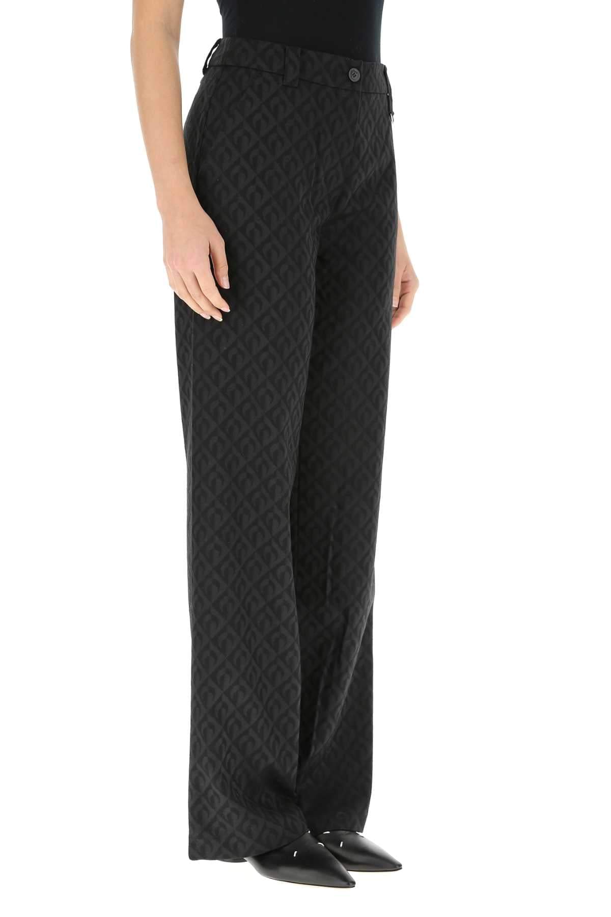 Marine Serre Women Embroidered Polyester Blend Pant MARINE SERRE