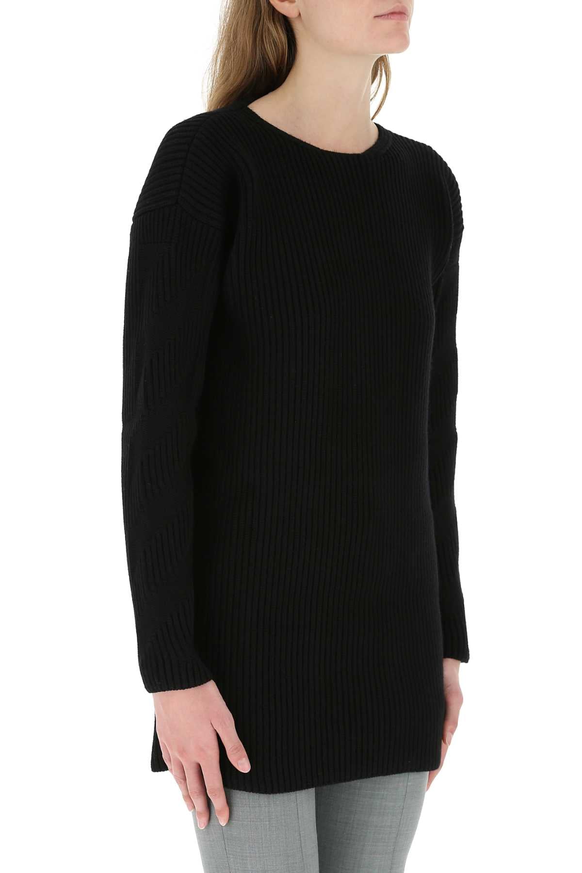 Off White Women Black Wool Sweater OFF-WHITE