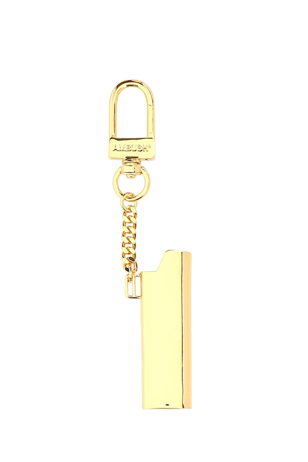 Ambush Men Gold Metal Lighter Holder