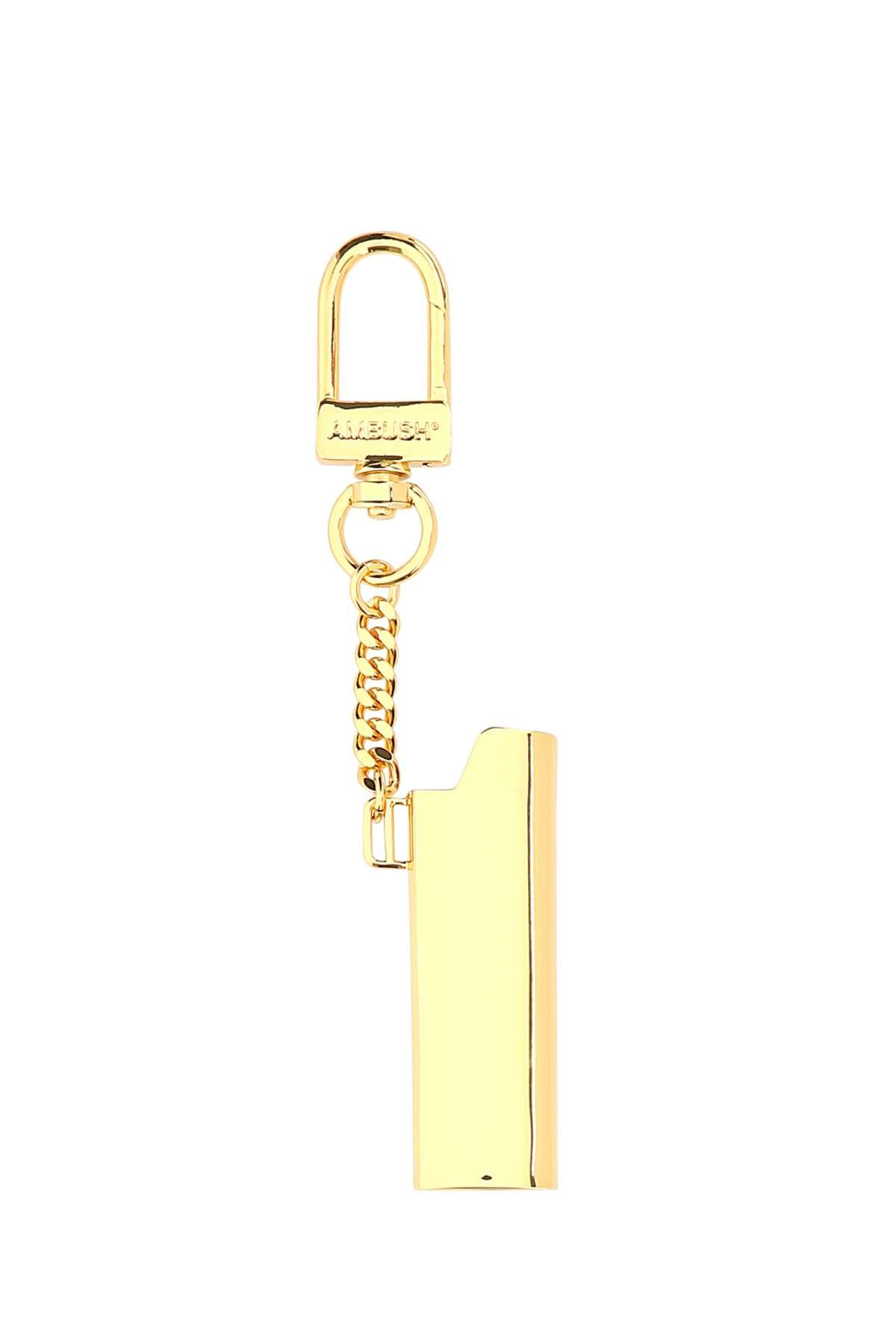 Ambush Men Gold Metal Lighter Holder