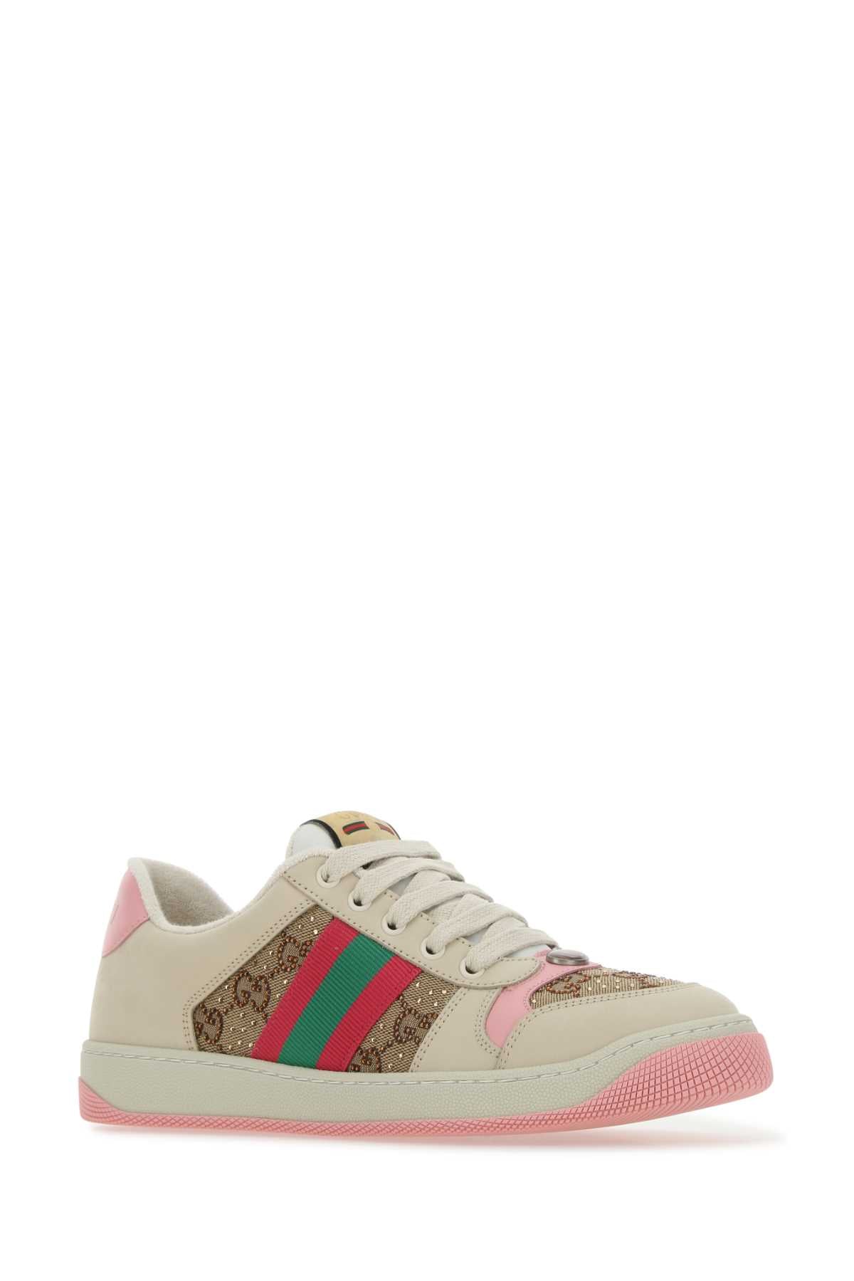 Gucci Women Multicolor Screener Sneakers GUCCI