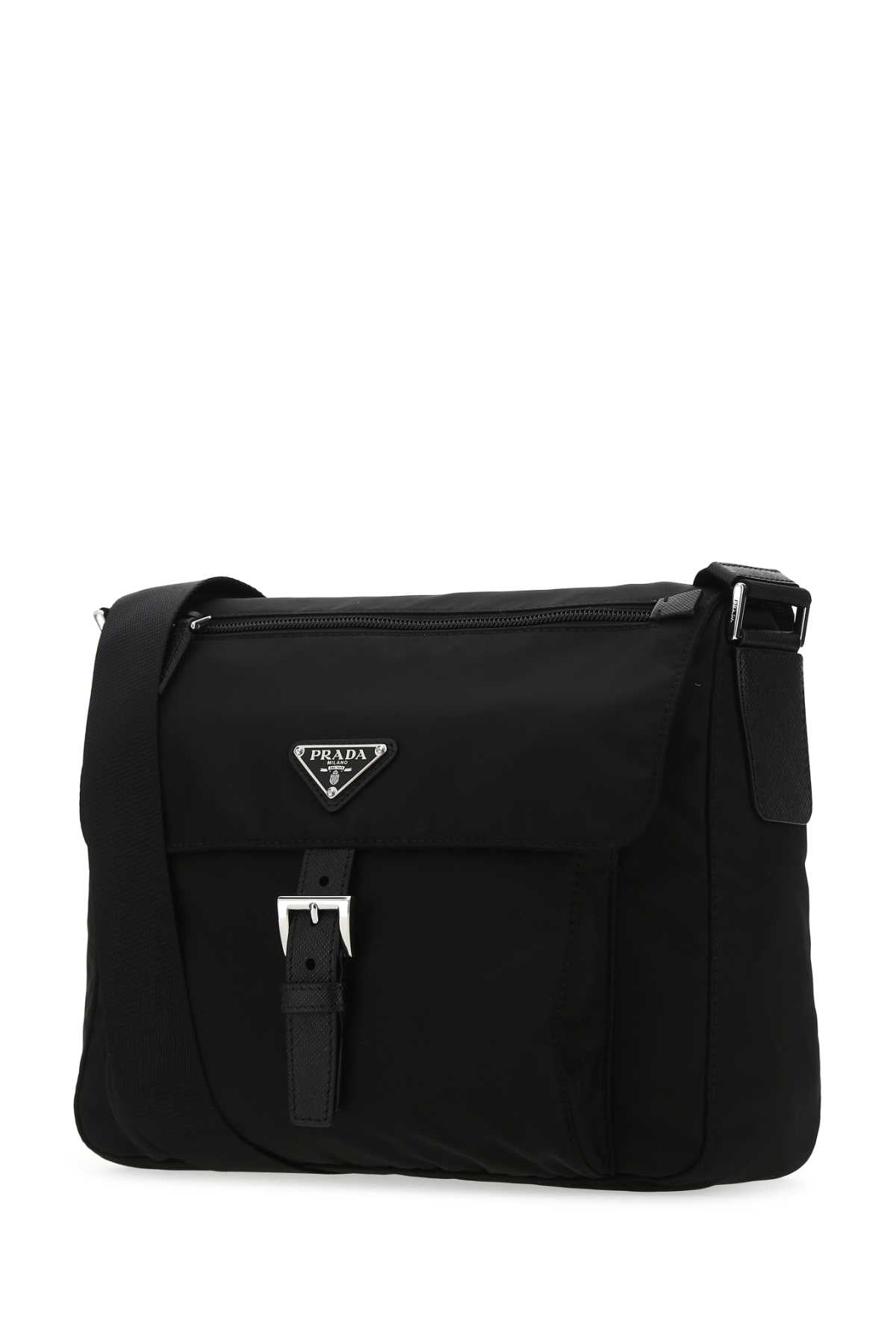 Prada Women Black Re-Nylon Crossbody Bag PRADA