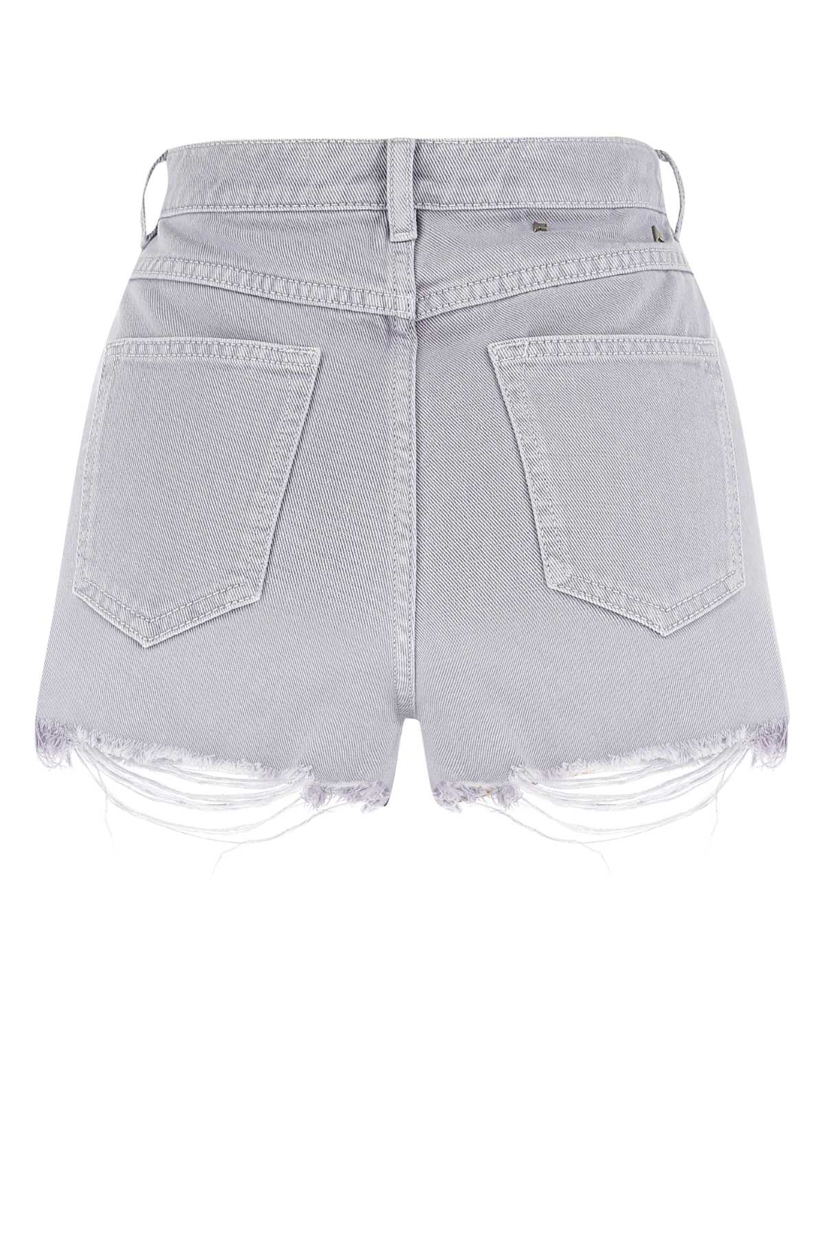 Golden Goose Deluxe Brand Women Lilac Denim Shorts