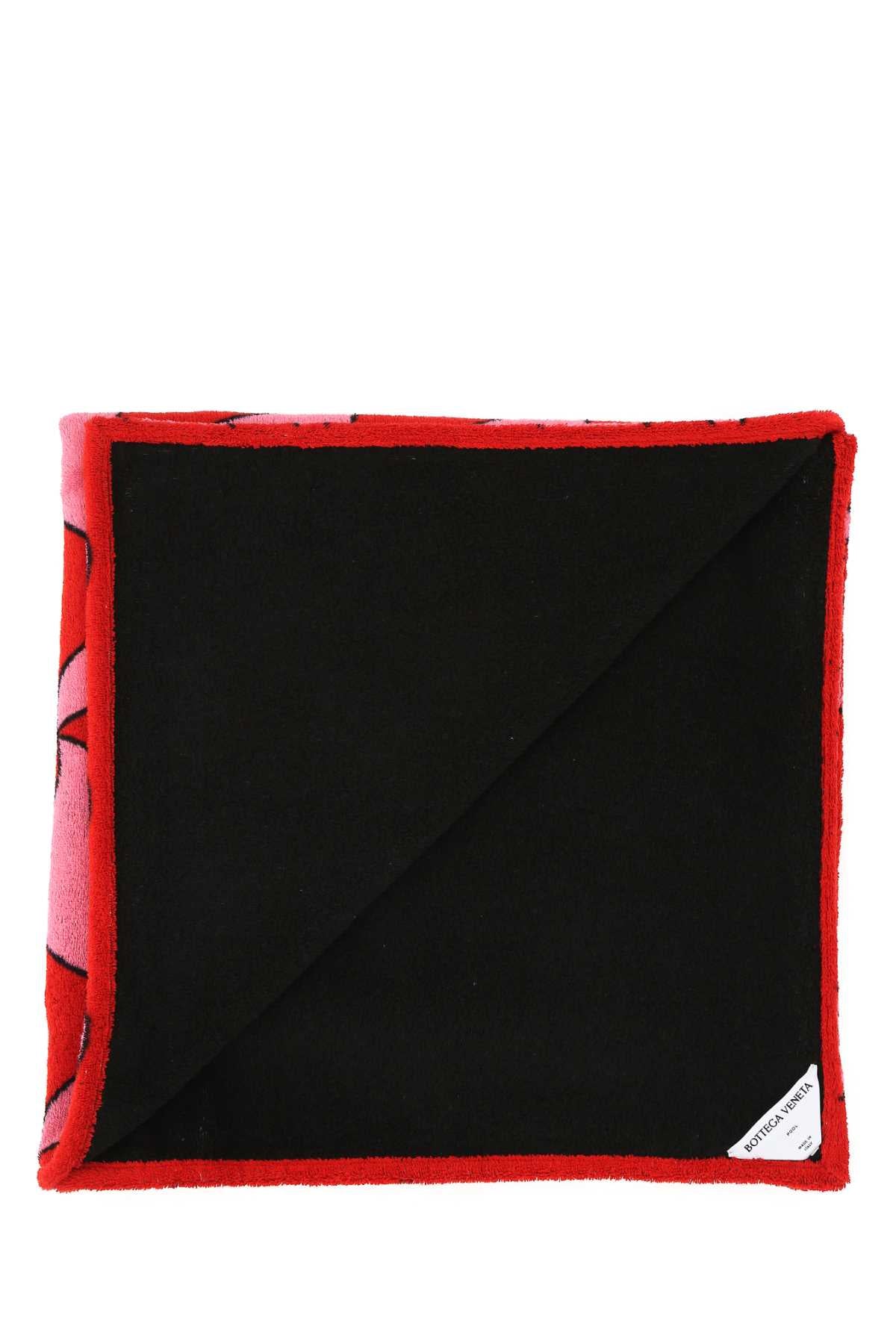 Bottega Veneta Women Printed Terry Beach Towel BOTTEGA VENETA