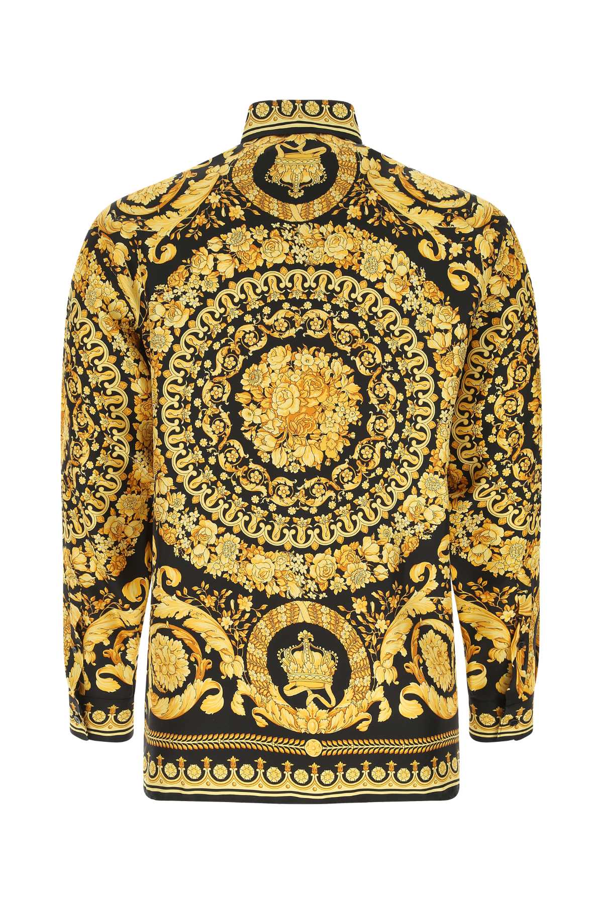 Versace Men Printed Silk Shirt VERSACE